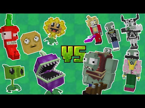 Видео: МОД НА РАСТЕНИЯ vs ЗОМБИ В МАЙНКРАФТ ► 100 дней 100 модов. Обзор мода Plants vs Zombies: Cubed #68