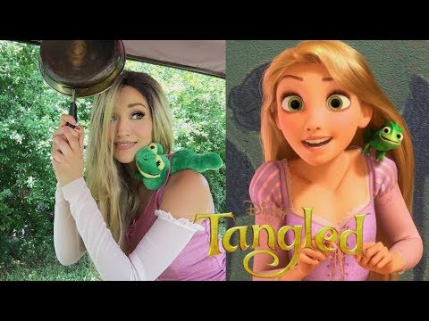 Видео: Повседневные серии Disney: макияж Рапунцель в стиле «Рапунцель: Запутанная история»