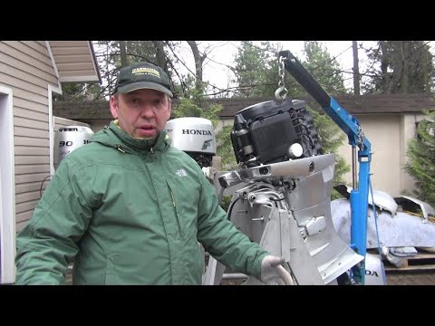 Видео: РЕМОНТ ТРАНЦЕВОЙ СБОРКИ HONDA BF50