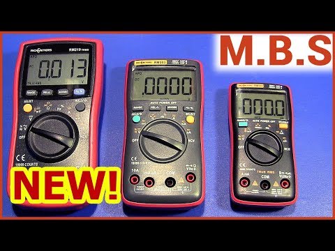 Видео: МУЛЬТИМЕТРЫ RM219, RM303 и RM111 от RICHMETERS из Китая