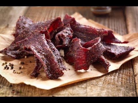 Видео: Как Приготовить Мясные Чипсы Джерки. Вяленая Говядина. Сушеное Мясо