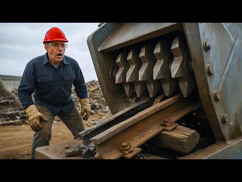 Видео: Самые безумные измельчители, которые уничтожают всё!
