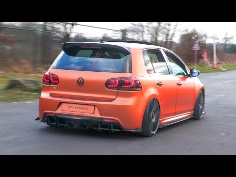 Видео: ЛУЧШИЙ ИЗ МОДИФИЦИРОВАННЫХ Volkswagen GOLF, покидающих автошоу | Пламя, управление запуском, уско...