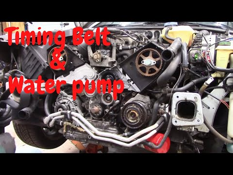 Видео: Замена ремня ГРМ и водяного насоса Audi A4 2.8