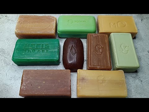 Видео: Soap Cutting🧼ASMR🔪Резка сухого мыла 142