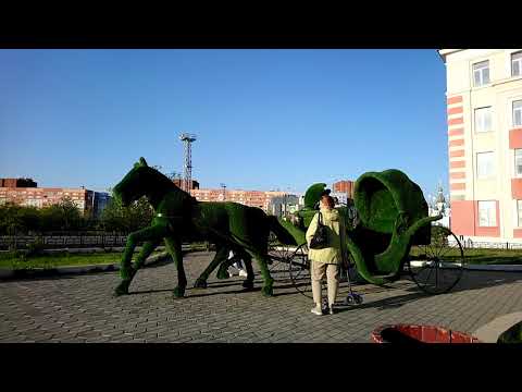 Видео: Норильск/Ленинский проспект/стадион Заполярник/Прогулка по Норильску