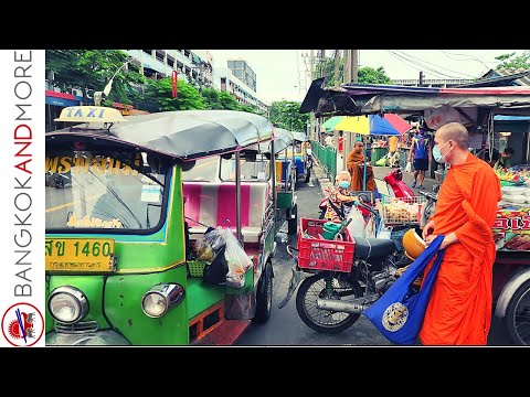 Видео: Удивительный утренний рынок Бангкока в 8 утра | Лучшая ...
