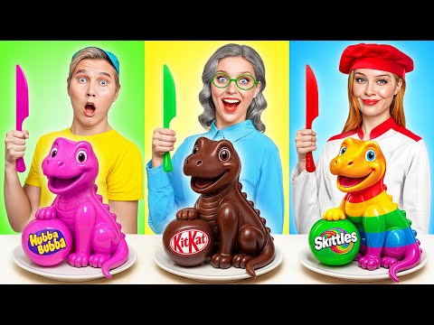 Видео: Кулинарный Челлендж: Я против Бабушки | Кухонные Лайфхаки и Хитрости от Multi DO Challenge