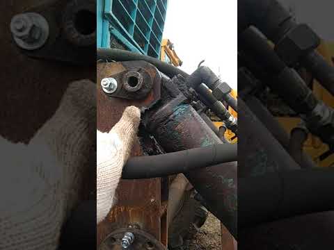 Видео: Мтз 82 самодельный отвал вперед