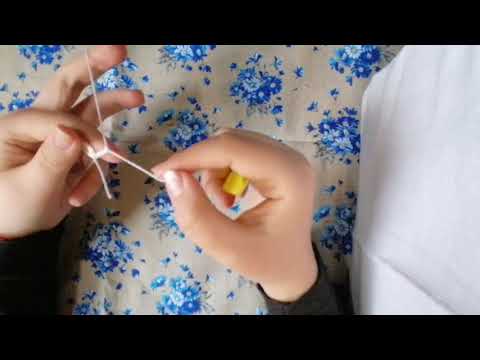 Видео: Простейшая бабочка в технике фриволите🦋