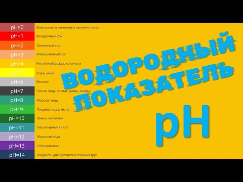 Видео: ВОДОРОДНЫЙ ПОКАЗАТЕЛЬ | Что такое pH на самом деле?
