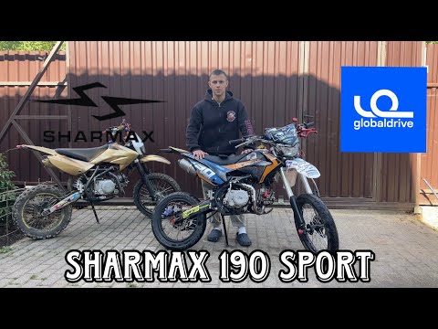 Видео: Обзор питбайка Sharmax 190 sport и честный отзыв о магазине GlobalDrive
