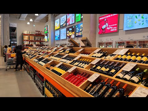 Видео: 4K Экскурсия по магазину Costco Korea - Costco Gocheok в Сеуле, УЖЕ ОТКРЫТА!