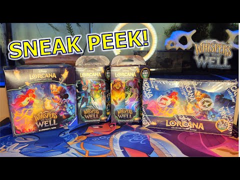 Видео: ПРЕДВАРИТЕЛЬНЫЙ ВЗГЛЯД - Коробка усилителей «Шепот в колодце», колоды Trove и стартовые колоды!