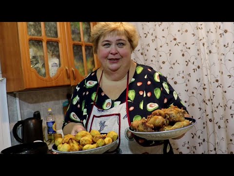 Видео: Пельмешки 500 штук. Курочка с картошкой как любит муж.