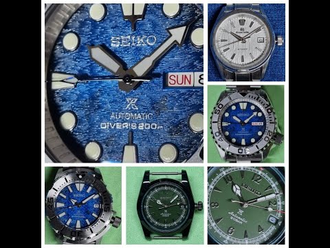 Видео: SEIKO Mod. - Monster, SKX007, Белая Берёза, Чёрный Альпинист