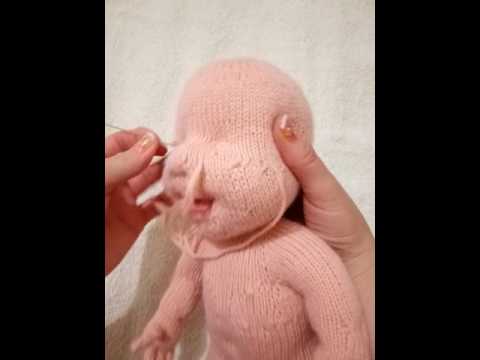 Видео: Утяжки цельновязного носика куклы)