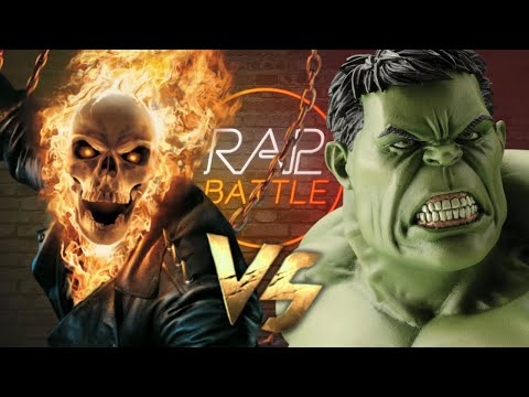 Видео: Рэп Баттл - Призрачный Гонщик vs. Халк (Ghost Rider против Hulk)