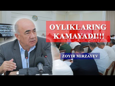Видео: Шов-шув бўлаётган йиғилиш. Тўлиқ варианти. Зойир Мирзаев