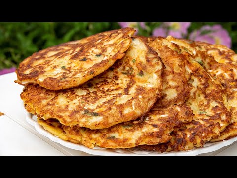 Видео: Невероятно быстро и вкусно! Самый простой и вкусный рецепт Лепешек с Капустой!