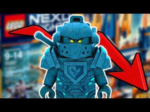 Видео: Почему LEGO Nexo Knights потерпел неудачу? (2016-2018)