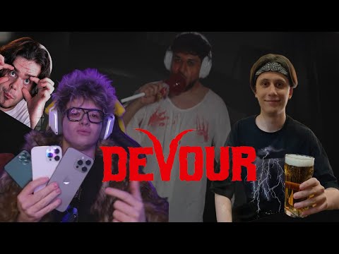 Видео: ШАРФ ИГРАЕТ в DEVOUR ВМЕСТЕ с БРАТВОЙ // ft. Мурзофикс, МегаРаш, СтипКоп #murzofix #megarush #шарф