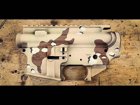 Видео: Как покрасить камуфляж «Шоколадная крошка» в стиле «Буря в пустыне»