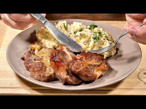 Видео: Картофельный салат по КАРЛУ ГОТТУ и вкуснейшие кусочки мяса в соусе!