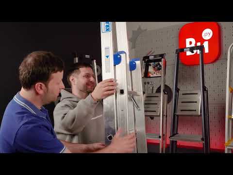 Видео: Новинка Стремянка KRAUSE R13.