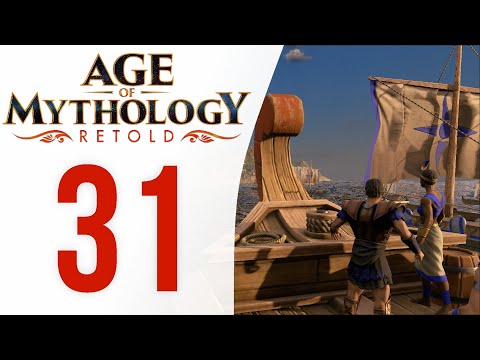 Видео: Добро пожаловать домой ⚡ Прохождение Age of Mythology: Retold #31 [Падение трезубца]