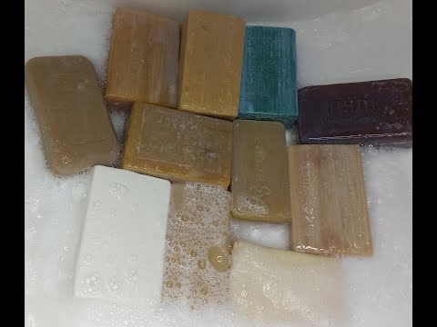 Видео: ASMR SOAP/ХОЗЯЙСТВЕННОЕ МЫЛО/МНОГО ПЕНЫ/ часть 1