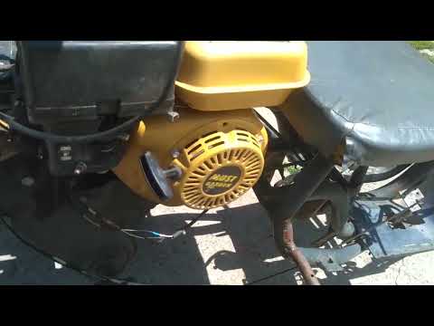 Видео: Трицикл из мотоблока,очени просто