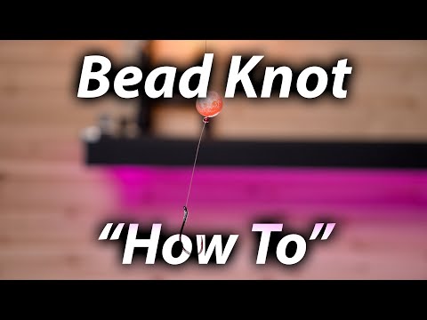 Видео: Как закрепить бусины с помощью узла Steelhead. Урок по привязыванию мягких бусин.