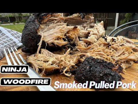 Видео: Очень простое копчение свинины на гриле Ninja Woodfire