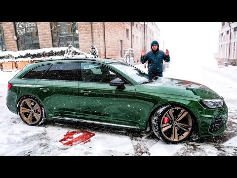 Видео: НАШЕЛ УНИВЕРСАЛ Под Себя: Audi RS4 Avant 2022. Плюс Тест Заднего ряда RS5 Sportback 2022.