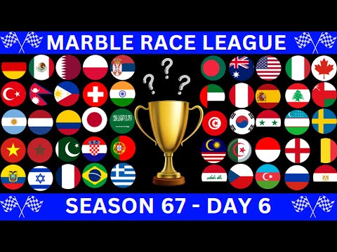 Видео: Marble Race League, сезон 67, день 6, Marble Race в Альгоду