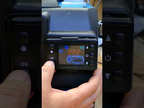 Видео: Первое включение Автономного отопителя и настройка пульта