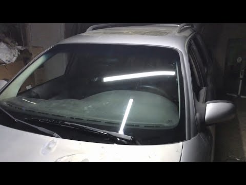 Видео: Опель Омега Б . Х25ХЕ . Экспресс замена лобового стекла . Второй шаг японской Омеги ...
