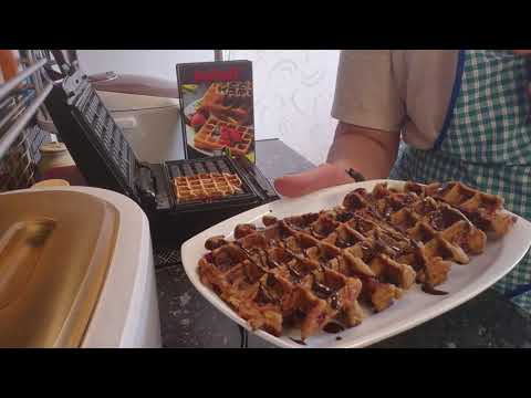 Видео: ОБАЛДЕННО ВКУСНЫЕ ПП ВАФЛИ С ЯБЛОКОМ И БРУСНИКОЙ. РЕЦЕПТ В ОПИСАНИИ.