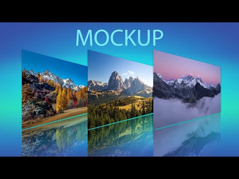 Видео: Создание Mockup галереи изображений