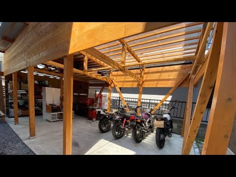 Видео: Все работы по изготовлению гаражей на суперскорости. омнибус