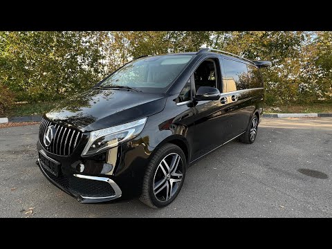 Видео: Mercedes-Benz V300, 2019г, 2.0d - 245лс, 80.000км, 4MATIC, цена 7.250.000 рублей.