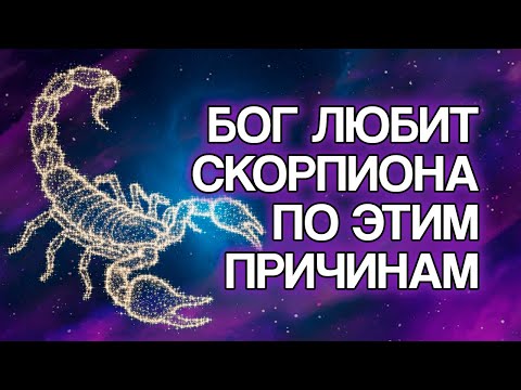 Видео: 15 ПРИЧИН, Почему БОГ Так Сильно Любит Знак СКОРПИОНА