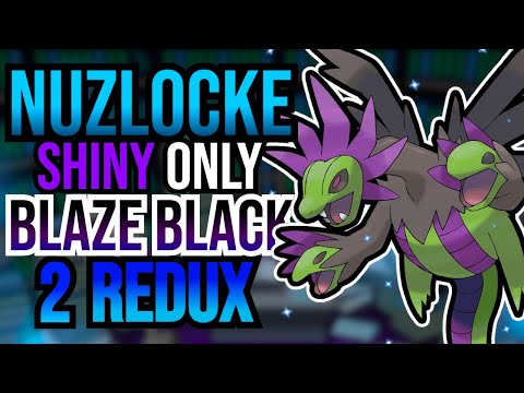 Видео: Могу ли я пройти Pokemon Blaze Black 2 Redux, используя ТОЛЬКО БЛЕСТЯЩИЕ?