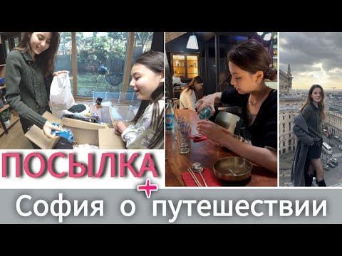 Видео: Посылка от подписчиков / София о путешествии / KOREA VLOG