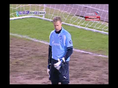 Видео: Зенит – Олимпик Марсель, Кубок УЕФА 2007/2008, 2-0