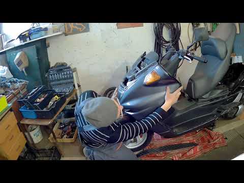 Видео: Пластик - Yamaha Majesty 250 (финал)