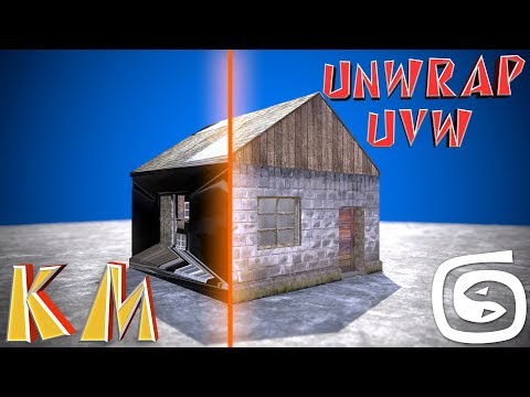 Видео: UV развёртка (Урок 3d max для начинающих) UVW Unwrap