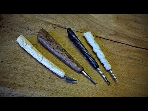 Видео: Как сделать резец по кости и дереву. How to make a cutter for wood and bone