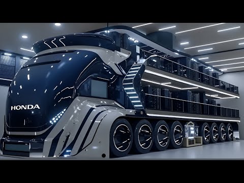 Видео: 2026 Honda Motorhome — Новый уровень роскоши на колёсах | Обзор автодома будущего
